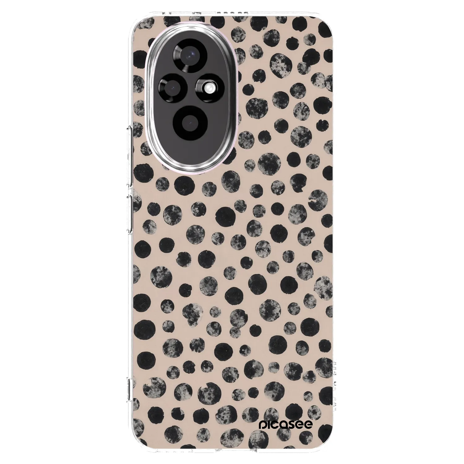 Picasee Honor 200 Pro 5G Hülle - Transparentes Silikon - Dots