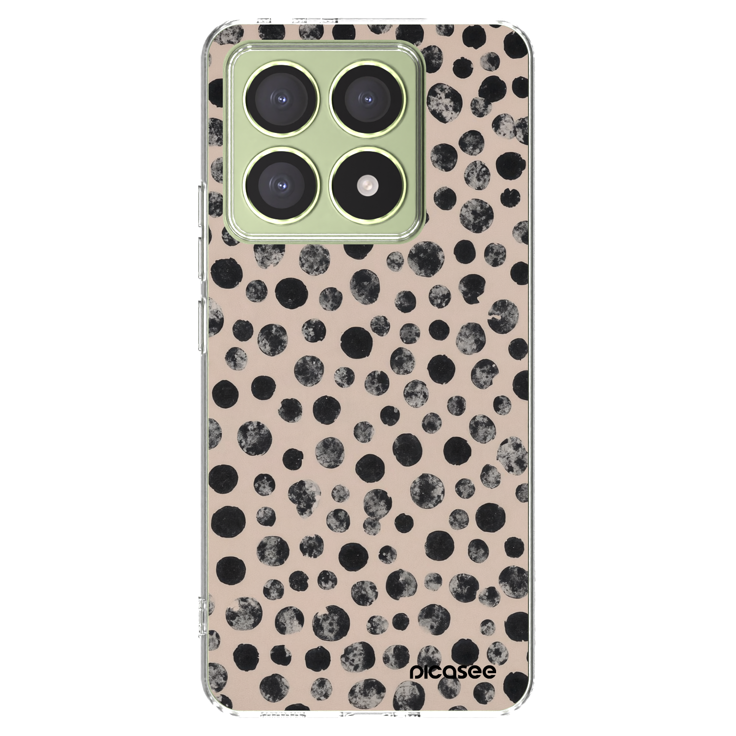 Picasee Xiaomi 14T Hülle - Transparentes Silikon - Dots