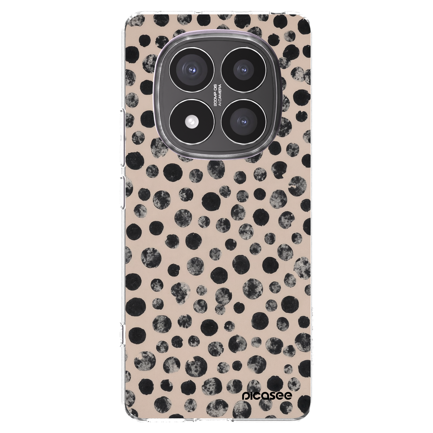 Picasee Xiaomi Redmi Note 14 Pro+ 5G Hülle - Transparentes Silikon - Dots