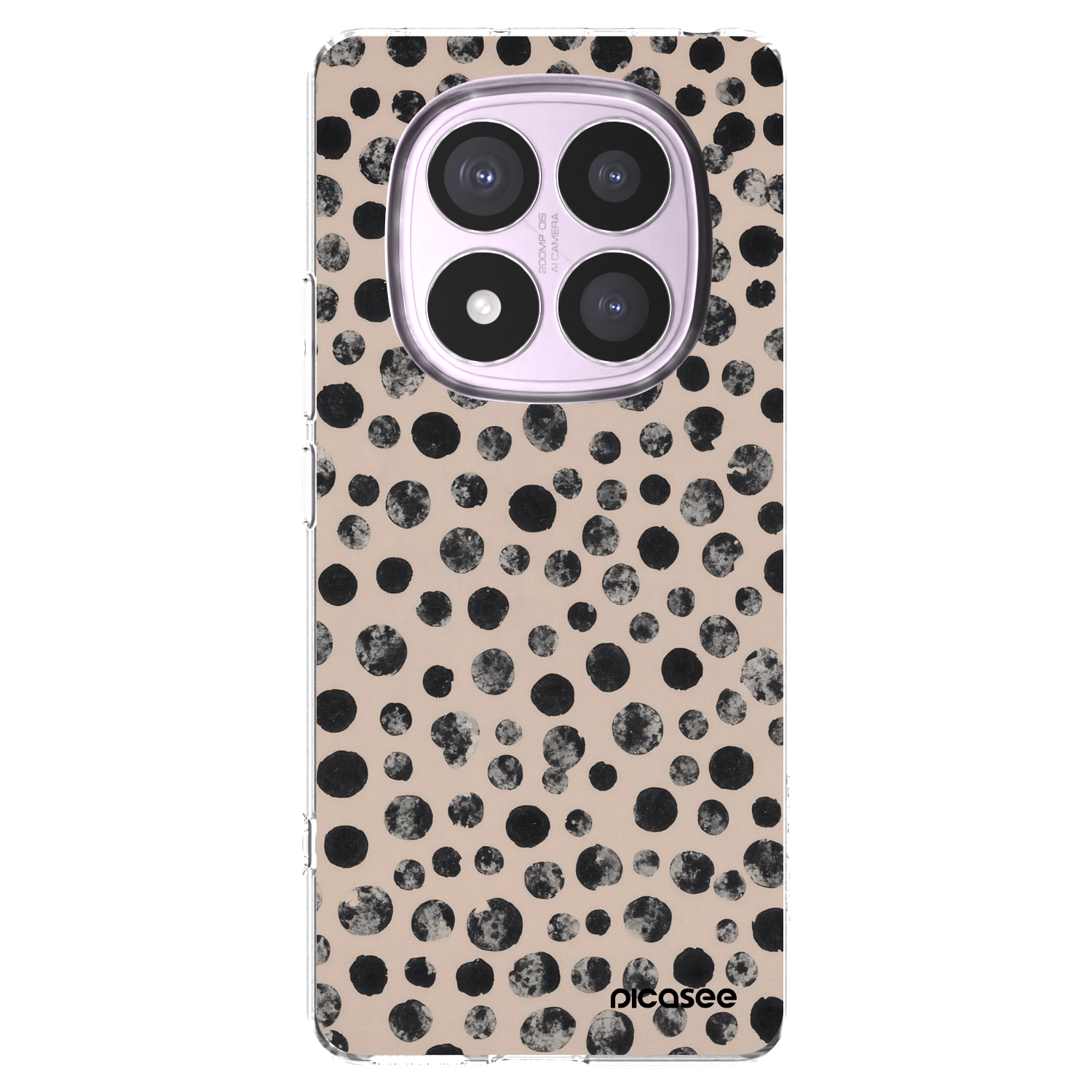 Picasee Xiaomi Redmi Note 14 Pro 5G Hülle - Transparentes Silikon - Dots