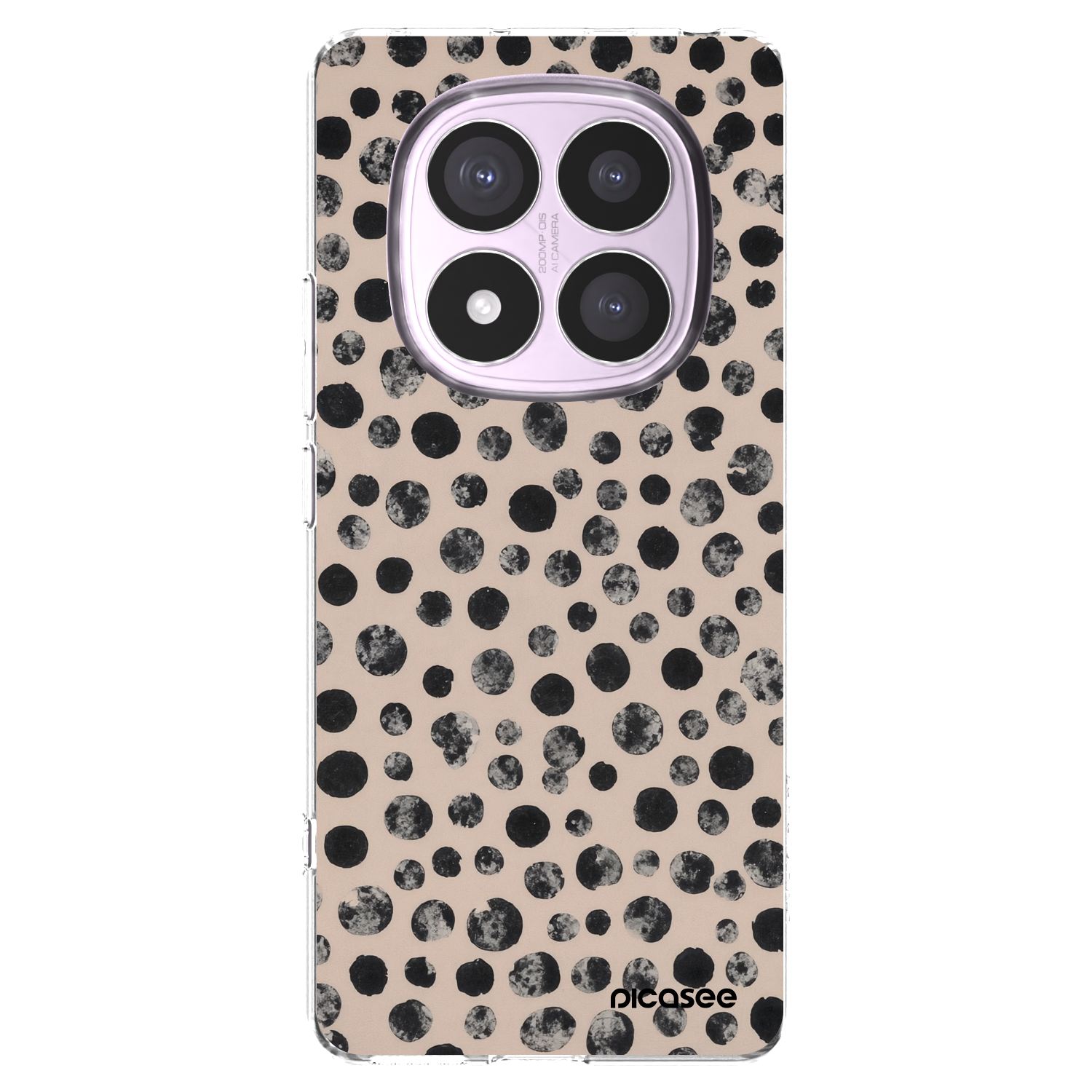 Picasee Xiaomi Redmi Note 14 Pro 4G Hülle - Transparentes Silikon - Dots
