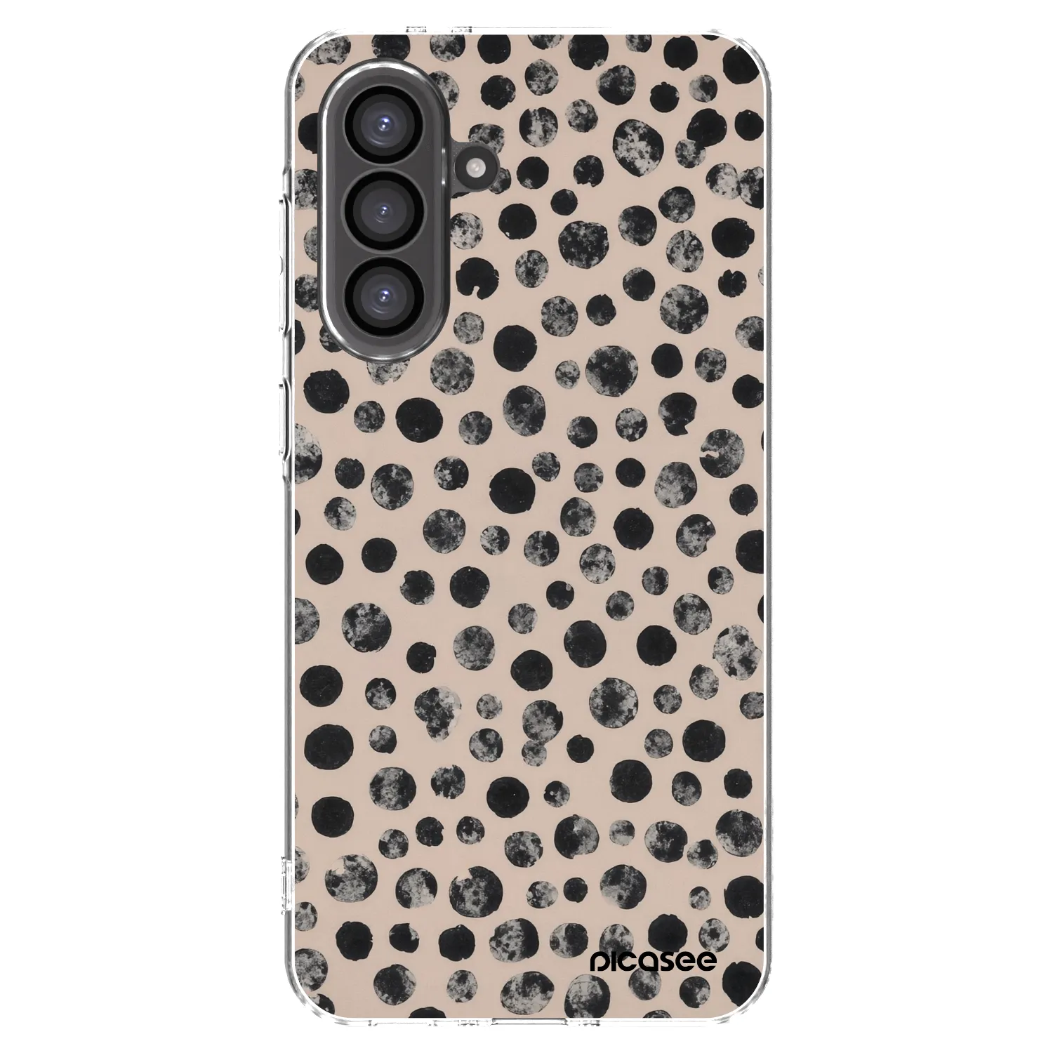 Picasee Samsung Galaxy A56 5G A566B Hülle - Transparentes Silikon - Dots