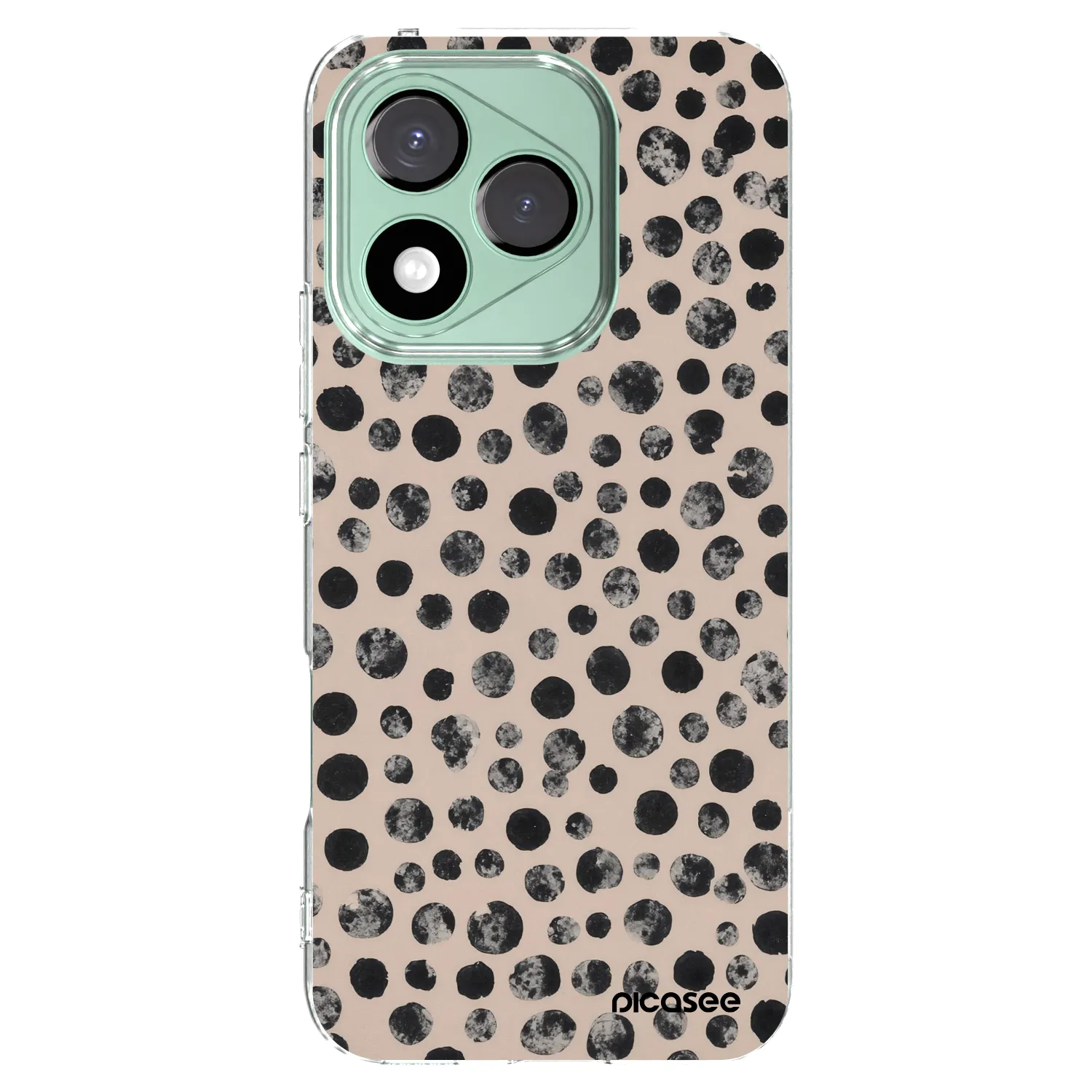 Picasee Honor 400 Lite 5G Hülle - Transparentes Silikon - Dots