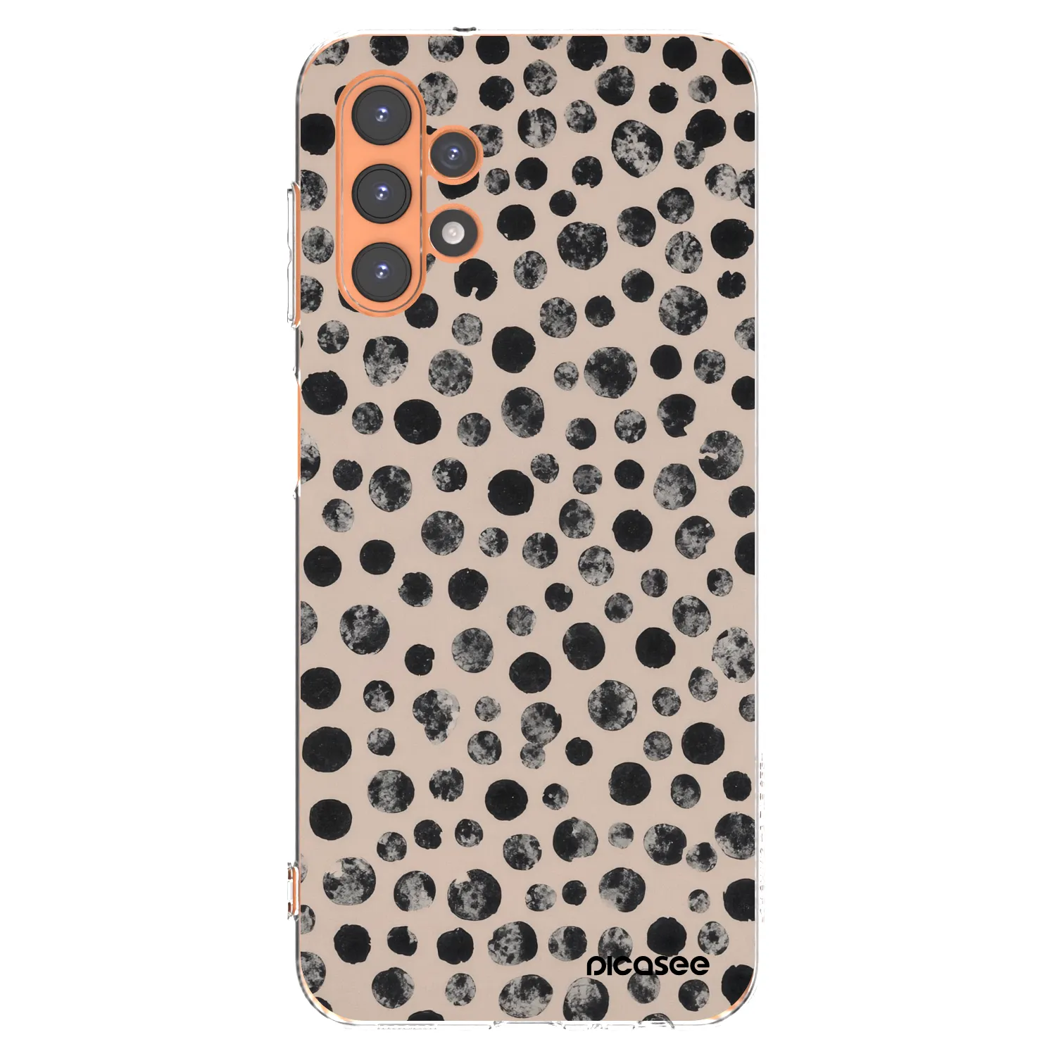 Picasee Samsung Galaxy A13 5G Hülle - Transparentes Silikon - Dots