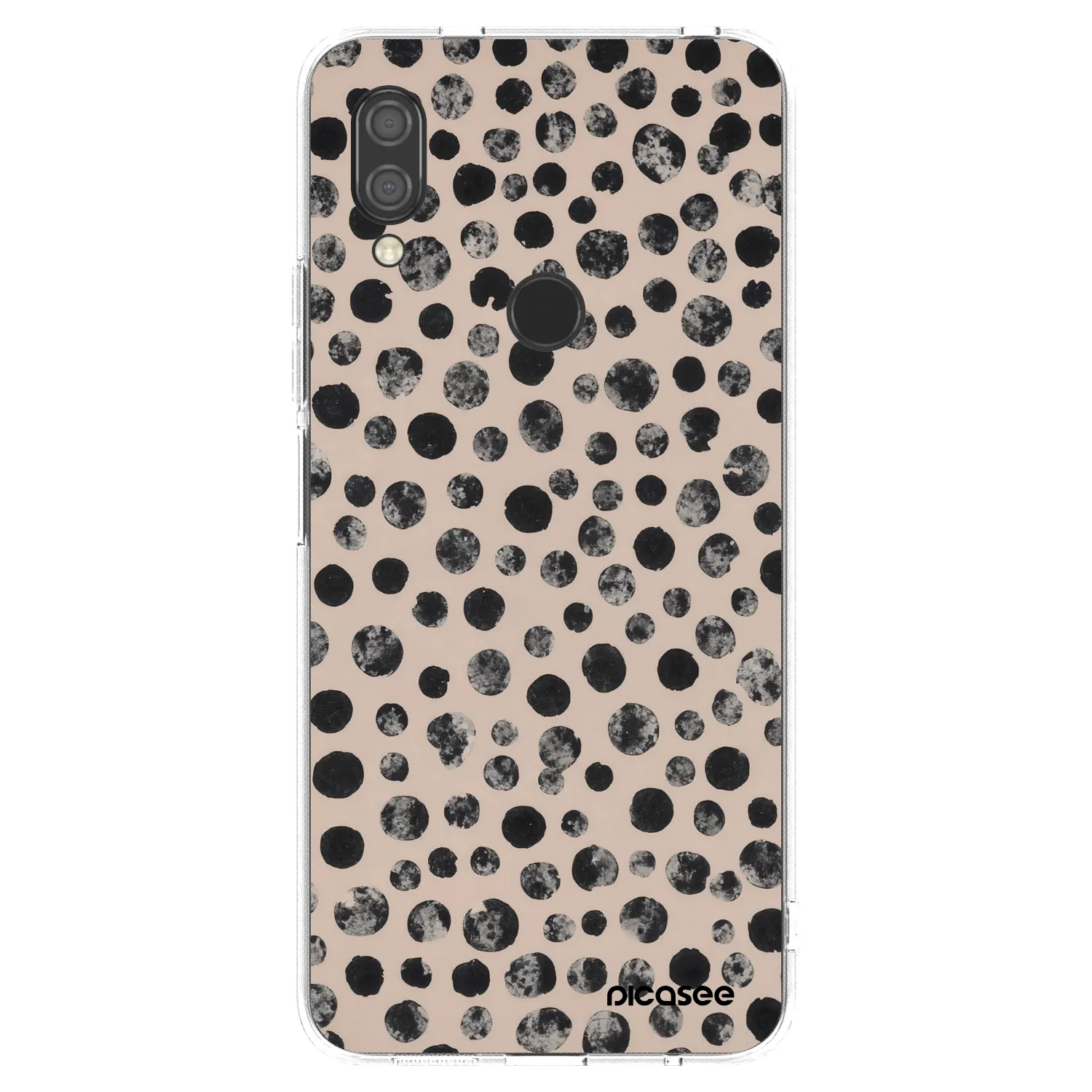 Picasee Xiaomi Redmi 7 Hülle - Transparentes Silikon - Dots