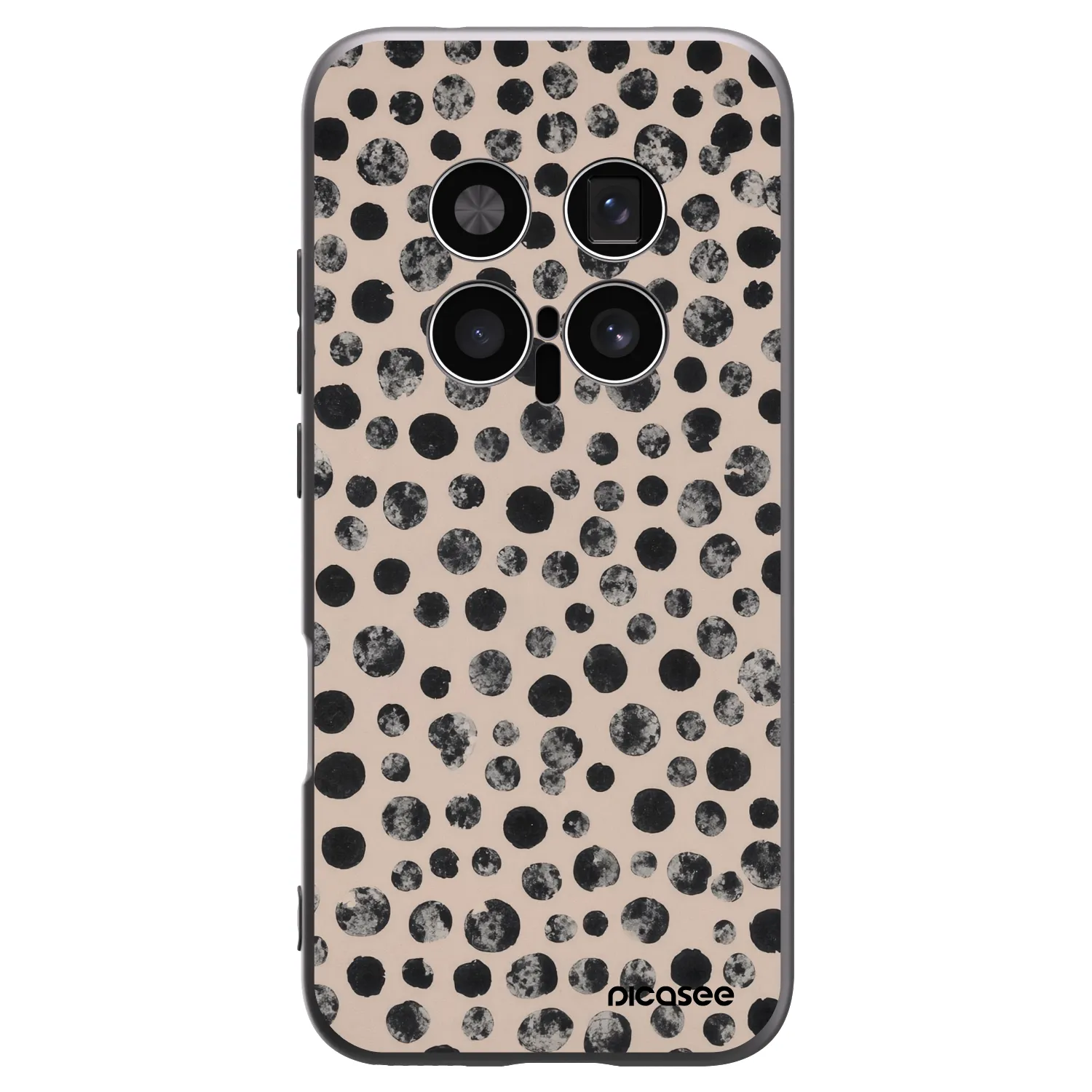 Picasee Honor Magic8 Pro 5G Hülle - Schwarzes Silikon - Dots