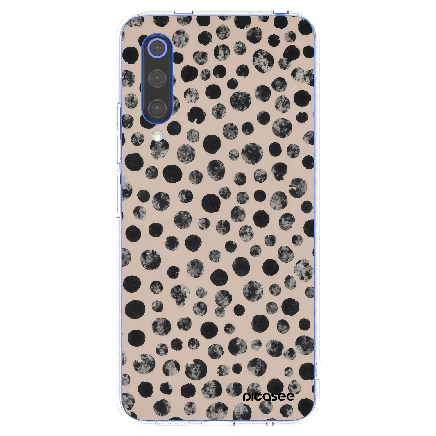 Picasee Xiaomi Mi 9 SE Hülle - Transparentes Silikon - Dots