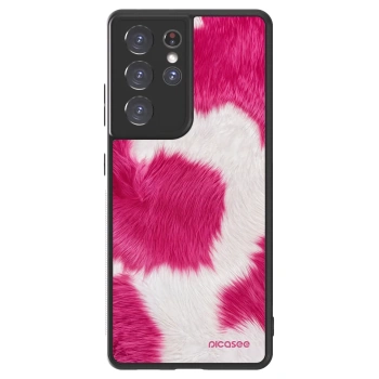 Hülle für Samsung Galaxy S21 Ultra 5G G998B - Pink Moo