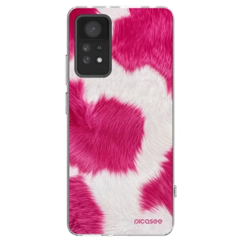Picasee Xiaomi Redmi Note 11 Pro Hülle - Transparentes Silikon - Pink Moo