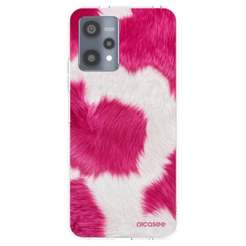 Picasee Realme 9 Pro 5G Hülle - Transparentes Silikon - Pink Moo