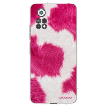 Picasee Xiaomi Poco X4 Pro 5G Hülle - Transparentes Silikon - Pink Moo
