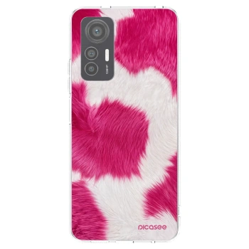 Picasee Xiaomi 12 Lite Hülle - Transparentes Silikon - Pink Moo
