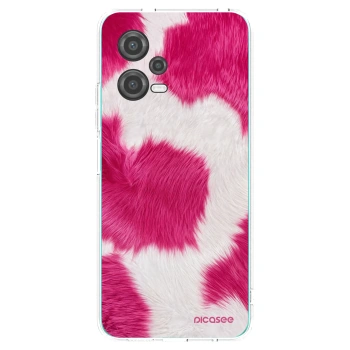 Picasee Xiaomi Poco X5 Hülle - Transparentes Silikon - Pink Moo