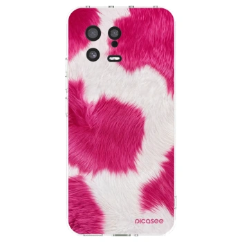 Picasee Xiaomi 13 Hülle - Transparentes Silikon - Pink Moo