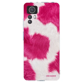 Picasee Xiaomi Redmi Note 12S Hülle - Transparentes Silikon - Pink Moo