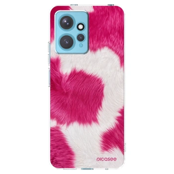 Picasee Xiaomi Redmi Note 12 4G Hülle - Transparentes Silikon - Pink Moo