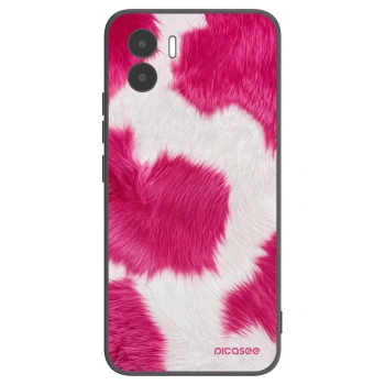 Picasee Xiaomi Redmi A2 Hülle - Schwarzes Silikon - Pink Moo