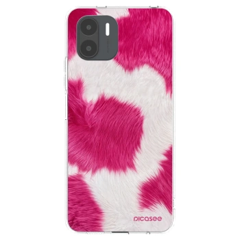 Picasee Xiaomi Redmi A2 Hülle - Transparentes Silikon - Pink Moo