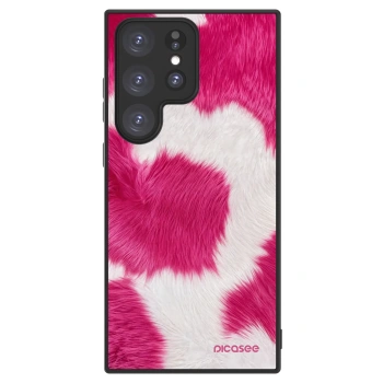 Picasee ULTIMATE CASE PowerShare für Samsung Galaxy S23 Ultra 5G - Pink Moo