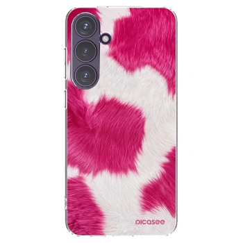 Picasee Samsung Galaxy S24+ S926B 5G Hülle - Transparentes Silikon - Pink Moo