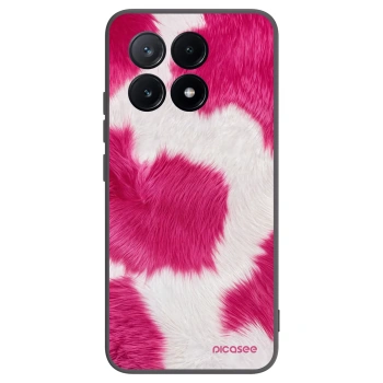 Picasee Xiaomi Poco X6 Pro Hülle - Schwarzes Silikon - Pink Moo