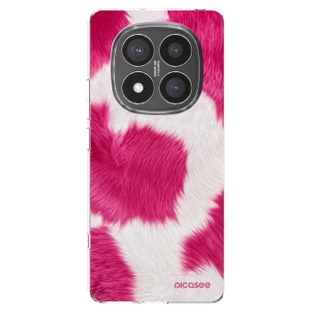 Picasee Xiaomi Redmi Note 14 Pro+ 5G Hülle - Transparentes Silikon - Pink Moo