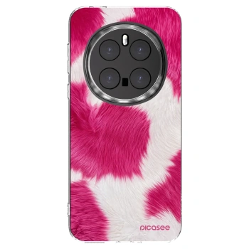 Picasee Honor Magic7 Pro 5G Hülle - Transparentes Silikon - Pink Moo