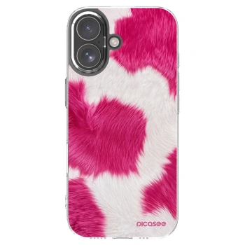 Picasee Apple iPhone 17 Hülle - Transparentes Silikon - Pink Moo