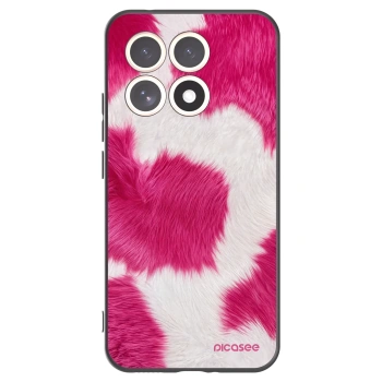 Picasee Xiaomi 15T Hülle - Schwarzes Silikon - Pink Moo