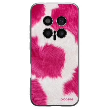 Picasee Honor Magic8 Pro 5G Hülle - Schwarzes Silikon - Pink Moo
