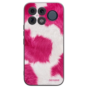 Picasee Xiaomi Poco F8 Ultra Hülle - Schwarzes Silikon - Pink Moo