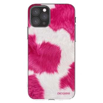 Picasee Apple iPhone 11 Pro Hülle - Transparentes Silikon - Pink Moo