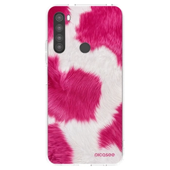 Picasee Xiaomi Redmi Note 8 Hülle - Transparentes Silikon - Pink Moo