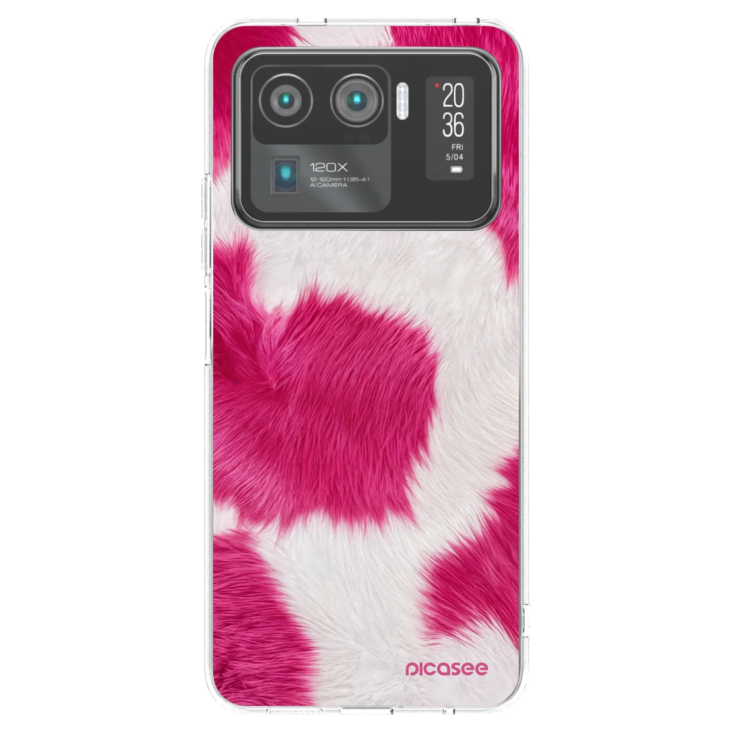 Picasee Xiaomi Mi 11 Ultra Hülle - Transparentes Silikon - Pink Moo