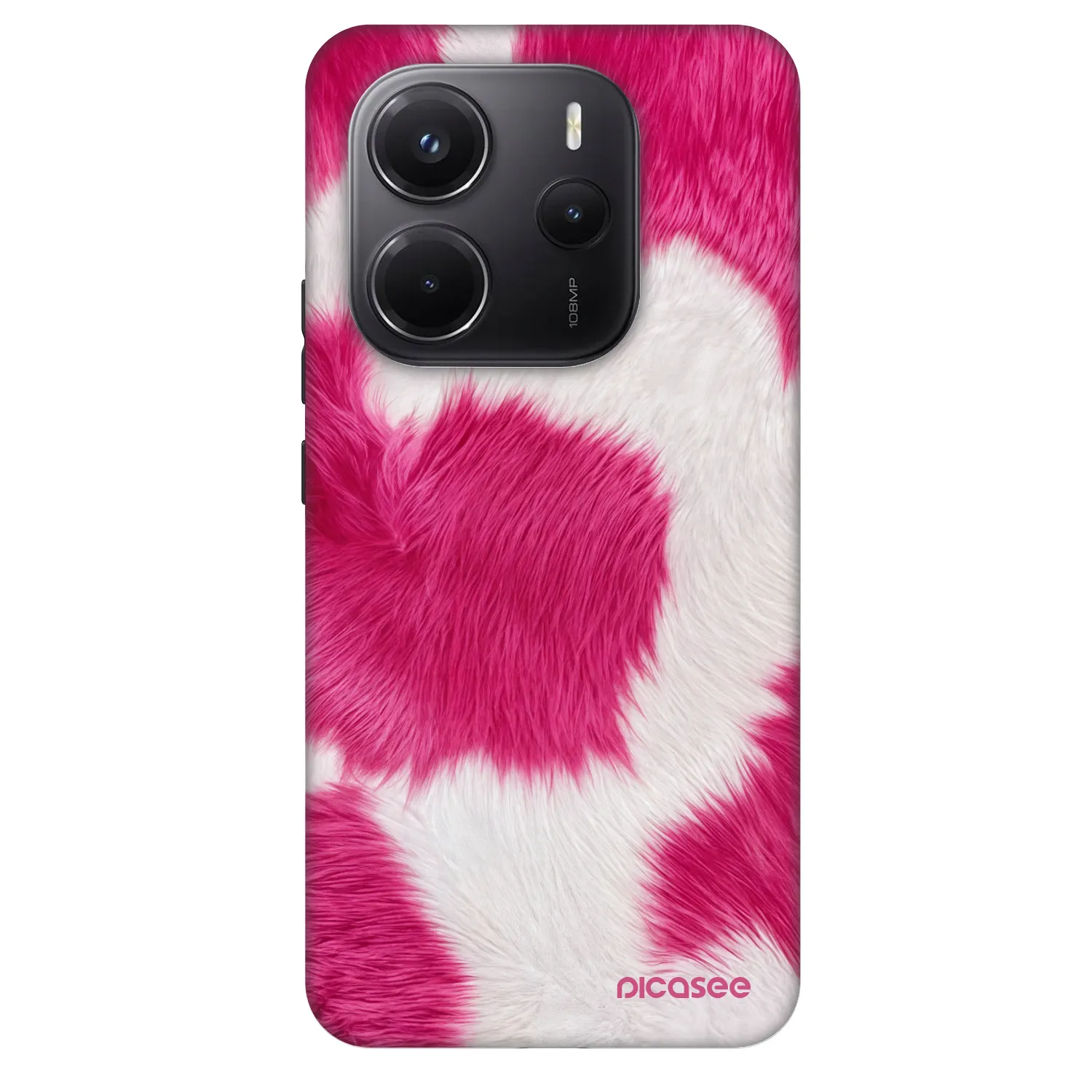 Picasee Fashion Case für Xiaomi Redmi Note 14 5G - Pink Moo