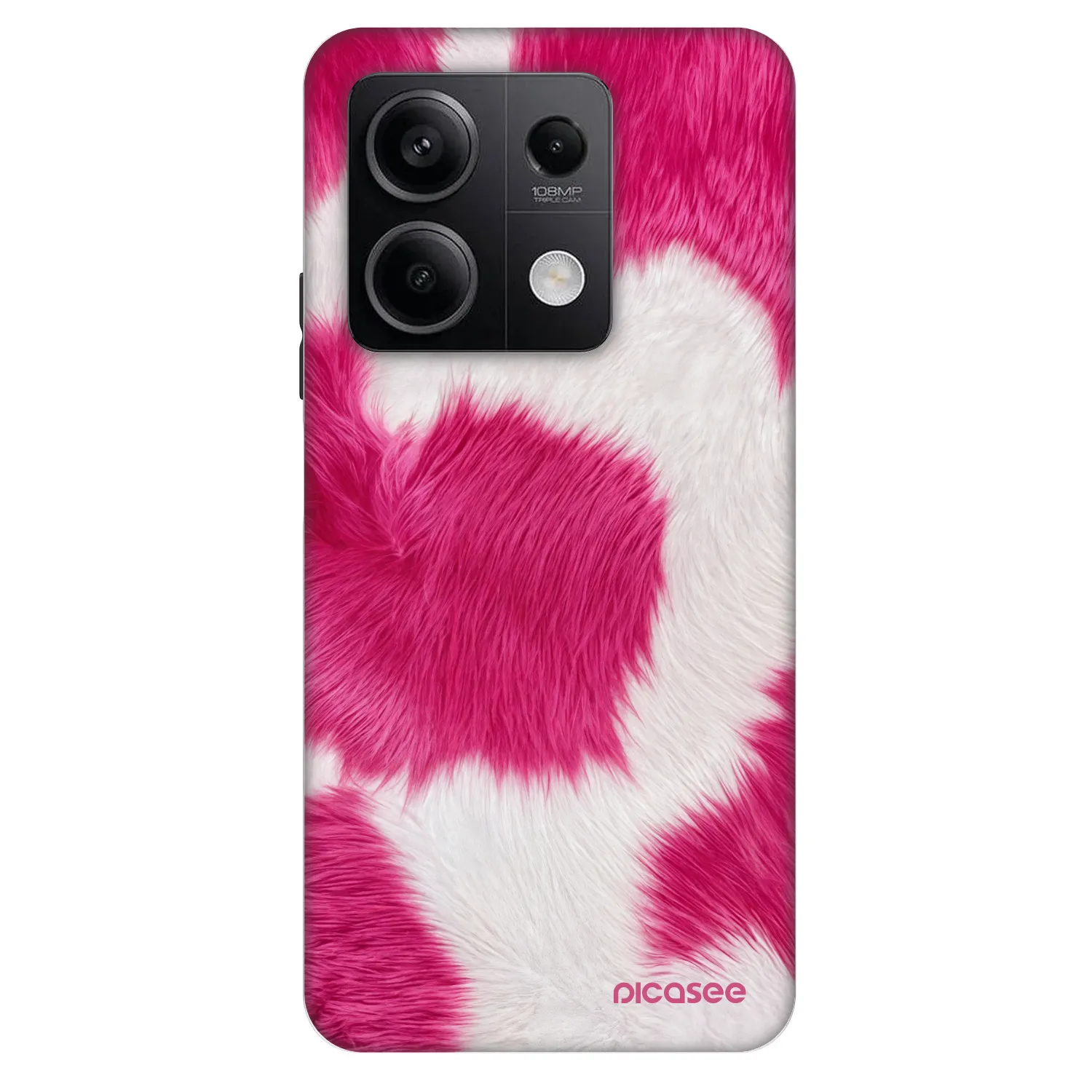 Picasee Fashion Case für Xiaomi Redmi Note 13 5G - Pink Moo