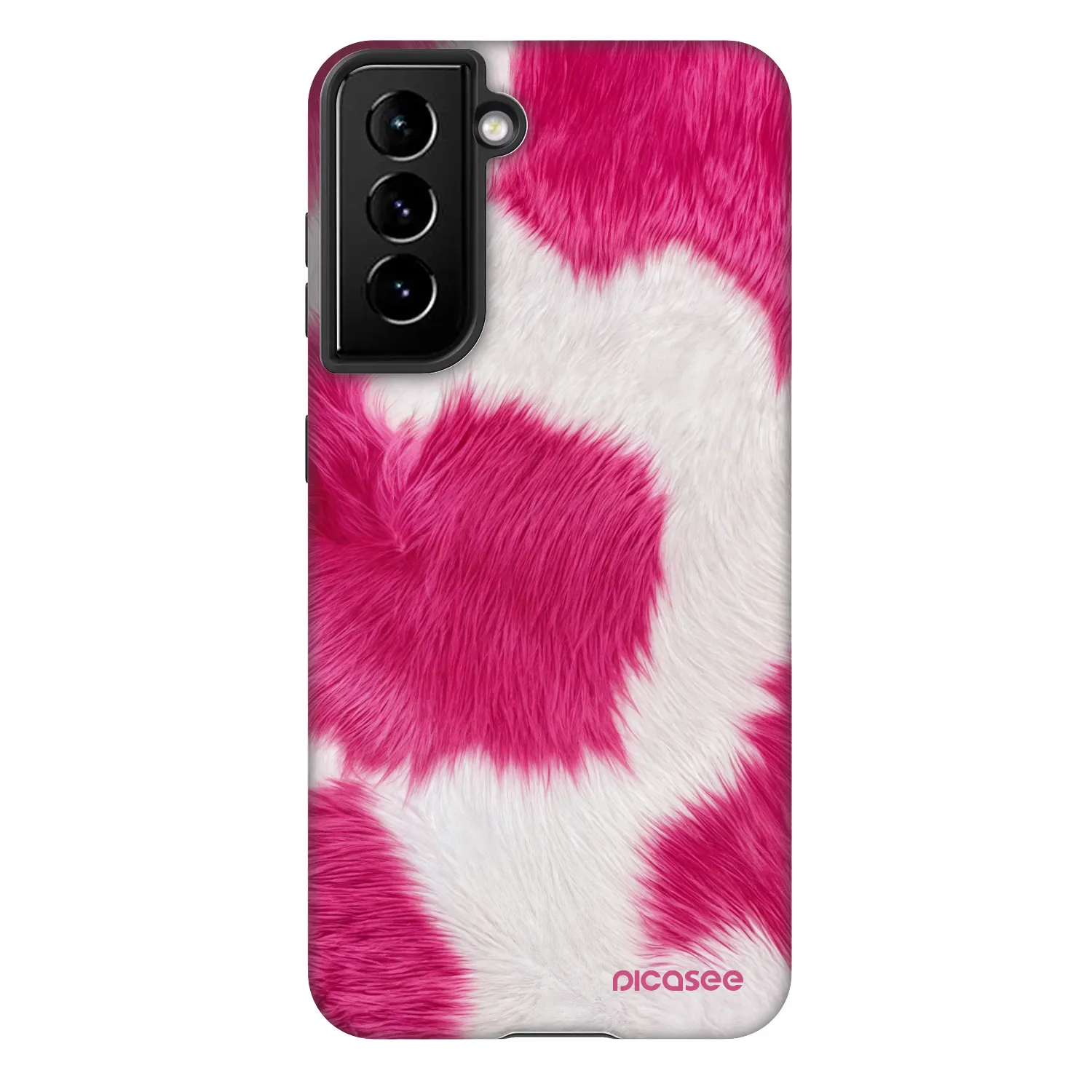 Picasee Fashion Case für Samsung Galaxy S21 5G G991B - Pink Moo