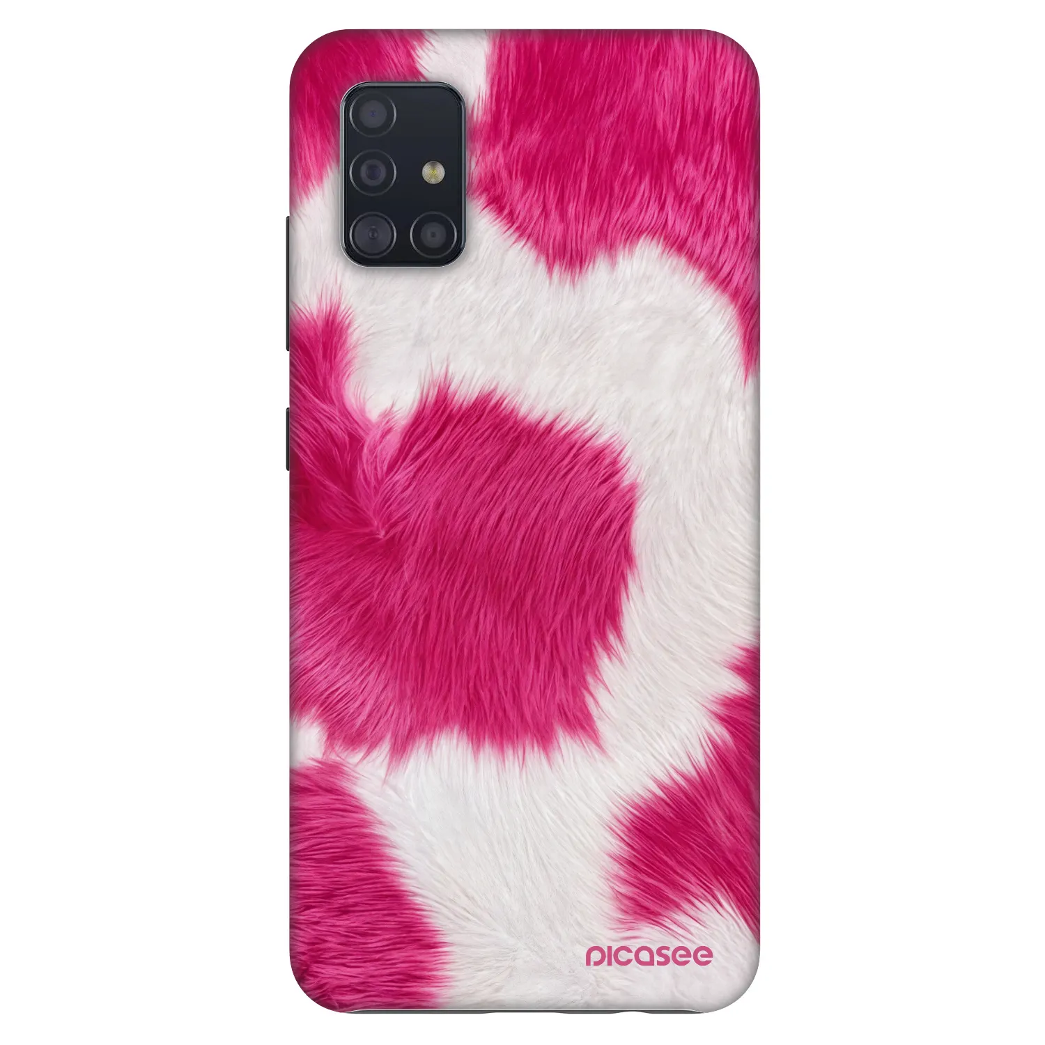 Picasee Fashion Case für Samsung Galaxy A51 A515F - Pink Moo