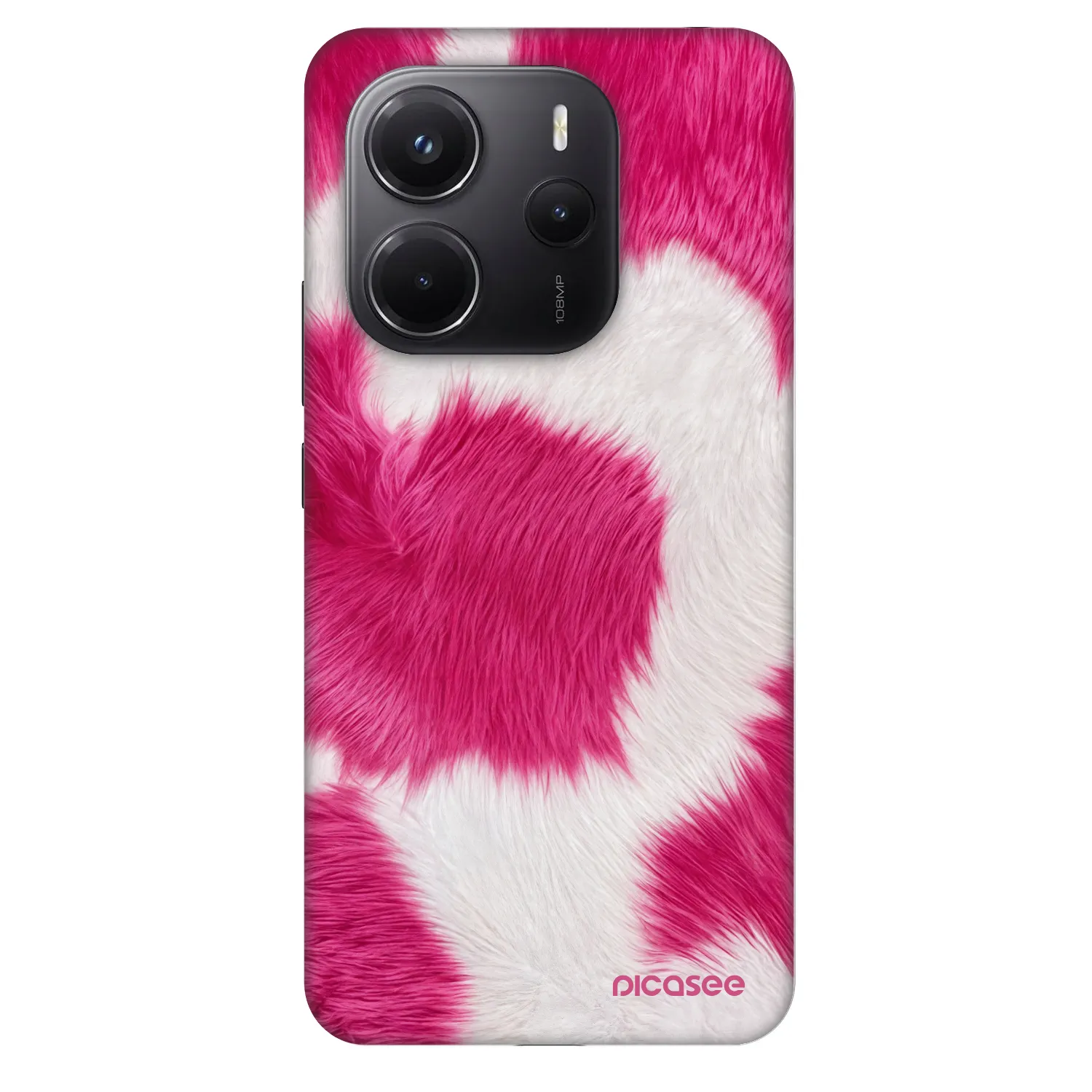 Picasee Fashion Case für Xiaomi Redmi Note 14 4G - Pink Moo