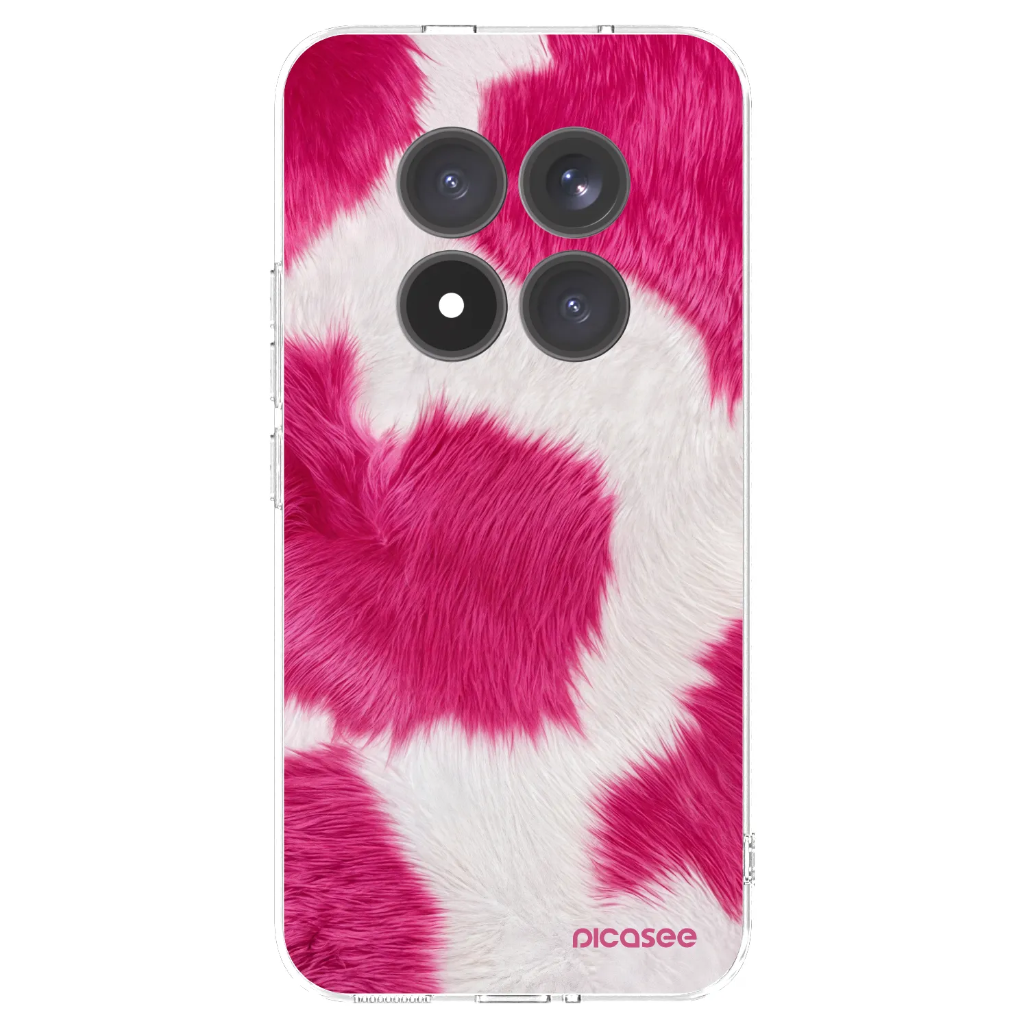 Picasee Xiaomi Redmi Note 15 Pro+ Hülle - Transparentes Silikon - Pink Moo