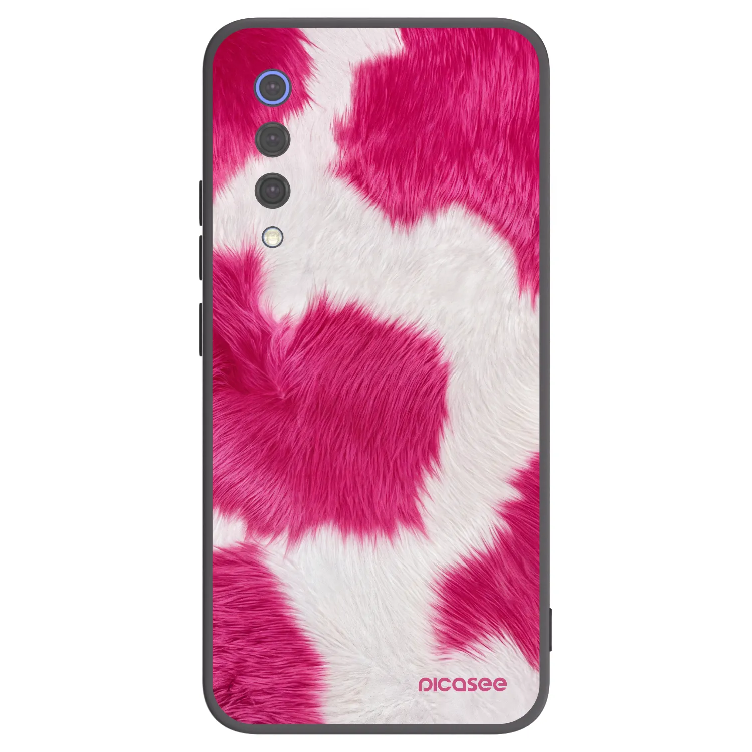 Picasee Xiaomi Mi 9 SE Hülle - Schwarzes Silikon - Pink Moo