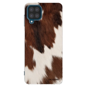 Picasee Samsung Galaxy A12 A125F Hülle - Transparentes Silikon - Rustica