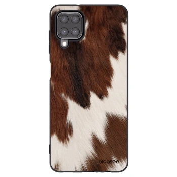 Picasee Samsung Galaxy A12 A125F Hülle - Schwarzes Silikon - Rustica