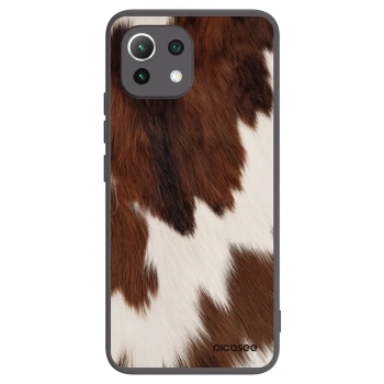 Picasee Xiaomi Mi 11 Lite Hülle - Schwarzes Silikon - Rustica