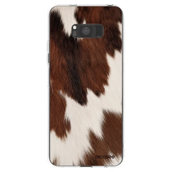 Picasee Samsung Galaxy S8 G950F Hülle - Transparentes Silikon - Rustica