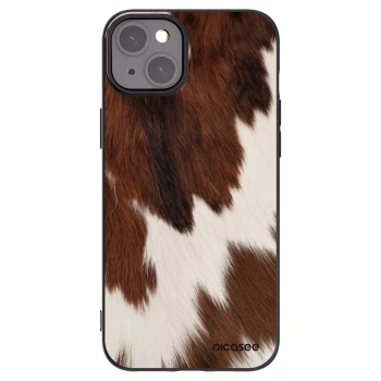 Picasee Apple iPhone 15 Plus Hülle - Schwarzes Silikon - Rustica