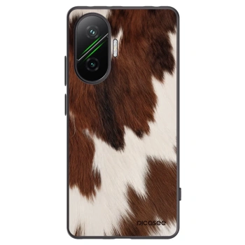 Picasee Xiaomi Poco F7 Pro 5G Hülle - Schwarzes Silikon - Rustica
