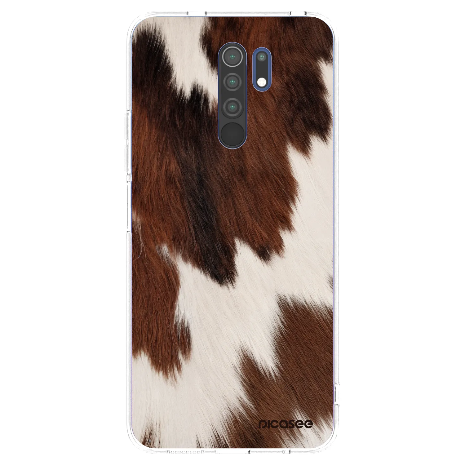 Picasee Xiaomi Redmi 9 Hülle - Transparentes Silikon - Rustica