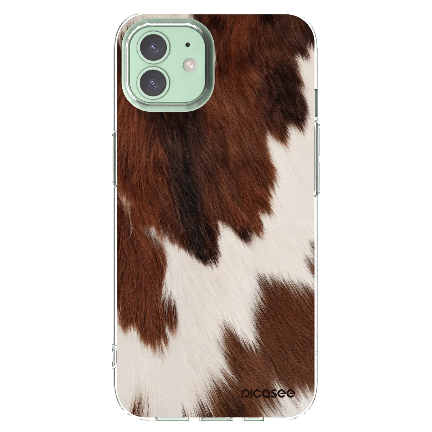 Picasee Apple iPhone 12 Hülle - Transparentes Silikon - Rustica