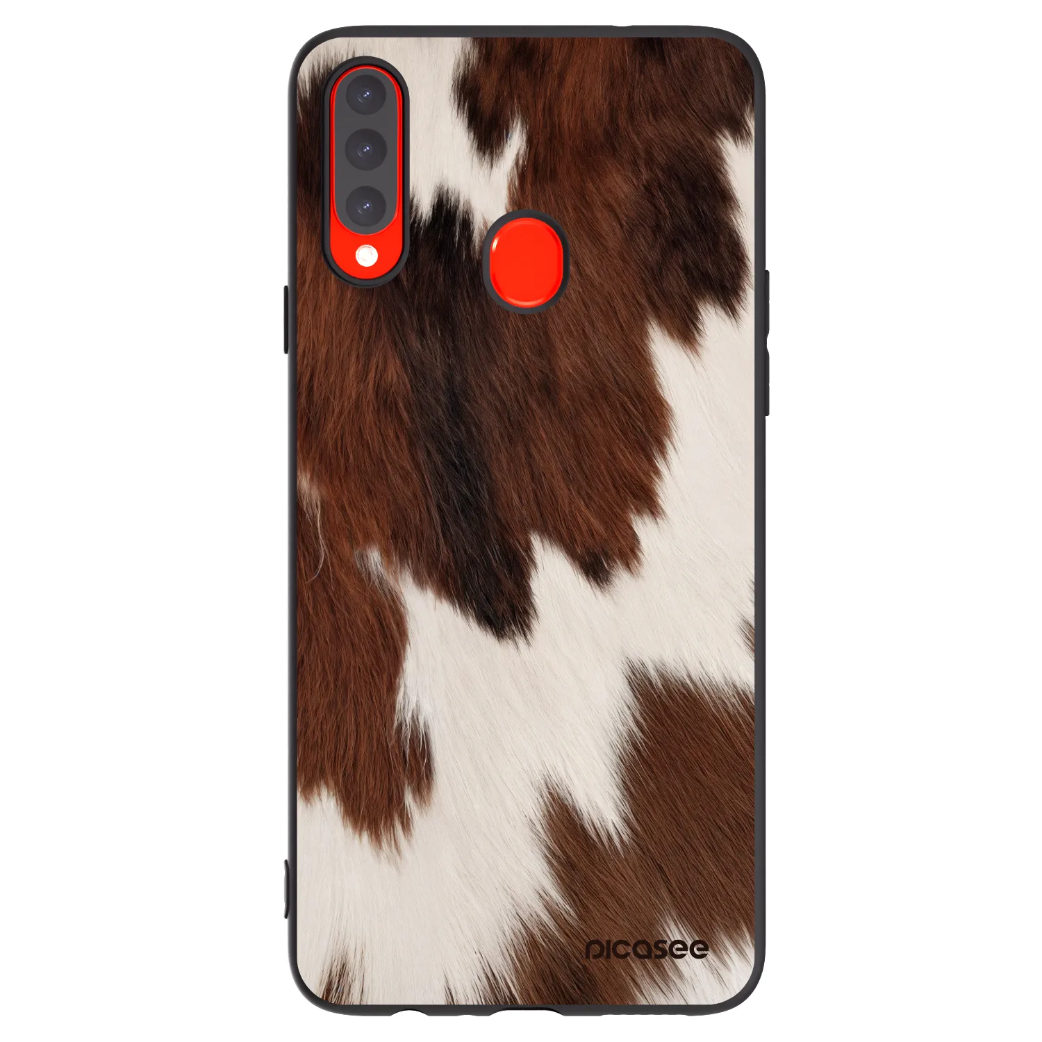 Picasee Samsung Galaxy A20s Hülle - Schwarzes Silikon - Rustica